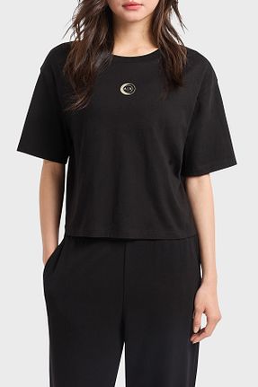 تیشرت مشکی زنانه رگولار Armani Exchange - کد 897204696