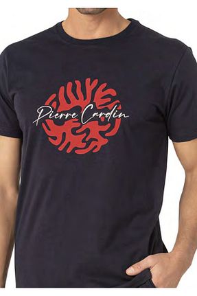ست لباس راحتی سرمه ای مردانه ساده Pierre Cardin - کد 928769549