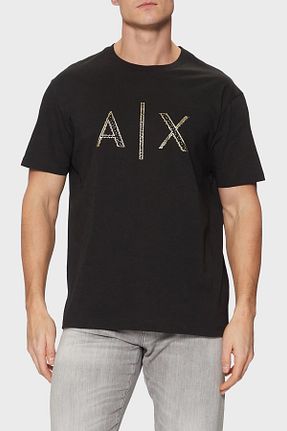 تیشرت مشکی مردانه رگولار Armani Exchange - کد 897204653