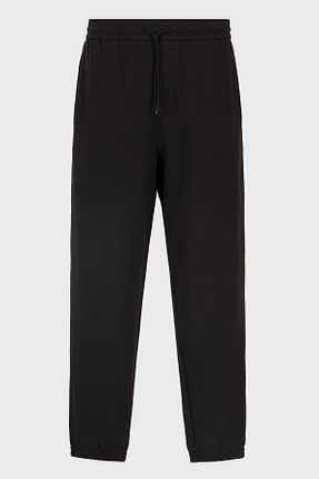 شلوار مشکی مردانه پنبه ای Emporio Armani - کد 897204769