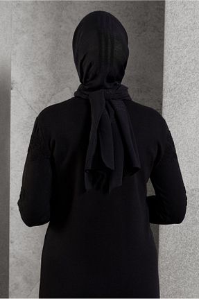 شال مشکی زنانه پلی استر Alvina - کد 895984446