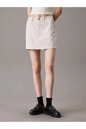 دامن بژ زنانه ساده Calvin Klein - کد 897232761