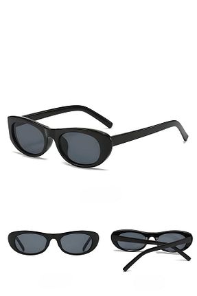 عینک آفتابی سبز زنانه UV400 Chunky Frame - کد 844883720