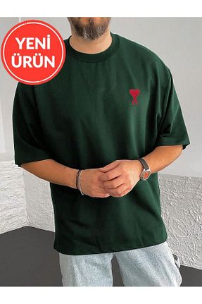 تیشرت سبز زنانه اورسایز NEW TRENDY COLLECTİON - کد 896064061