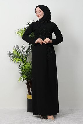 لباس حجاب مشکی زنانه رگولار giz astore - کد 896080424