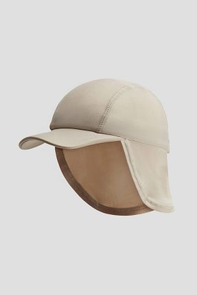 کلاه بژ بچه گانه پنبه ای H&M - کد 897248703