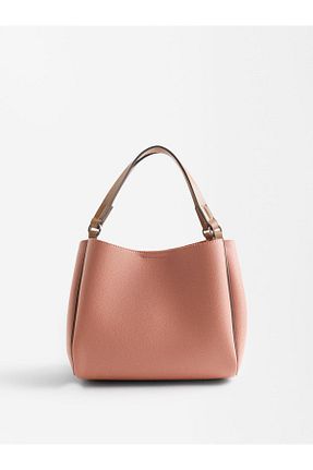 کیف دوشی صورتی زنانه چرم مصنوعی Parfois - کد 896078556