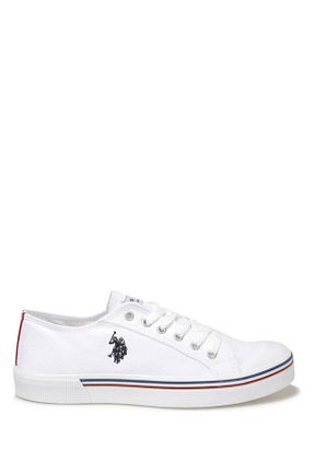 کفش اسنیکر سفید زنانه بند دار U.S. Polo Assn. - کد 904227146
