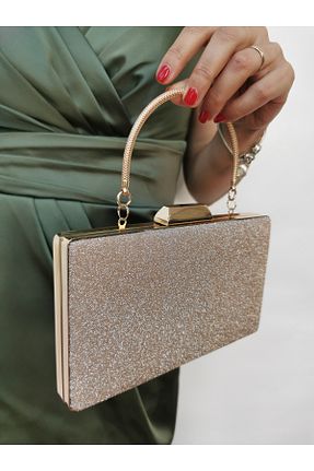 کیف مجلسی صورتی زنانه چرم مصنوعی MODA - کد 897264984