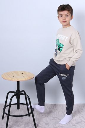 ست گرمکن بژ بچه گانه پنبه ای HÇM - کد 897645096