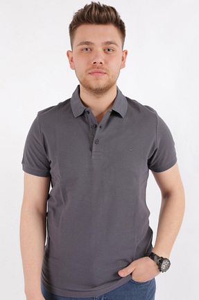 تیشرت طوسی مردانه رگولار Cazador - کد 896090383