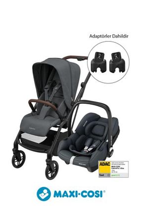 سیستم مسافرتی کالسکه کودک طوسی Çift Yönlü Maxi-Cosi - کد 896090736