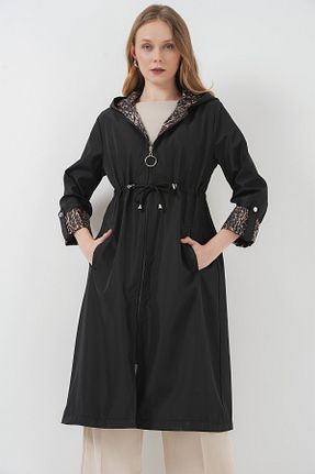 ترنچکت مشکی زنانه پنبه ای Bigdart - کد 274308836