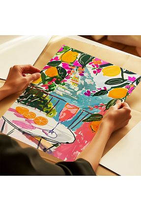 تابلو رنگی Kağıt ARTHOUSECOLLECTIVE - کد 896123090