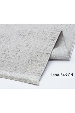 فرش طوسی قابل شستشو DECOSER HALI - کد 896145576