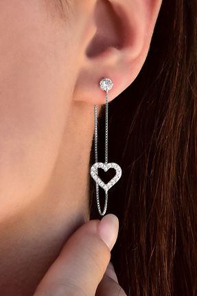 گوشواره نقره زنانه 925 عیار jelux silver - کد 834010164