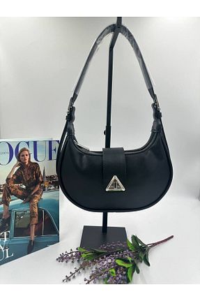 کیف دوشی مشکی زنانه چرم مصنوعی niss accessory - کد 896151174