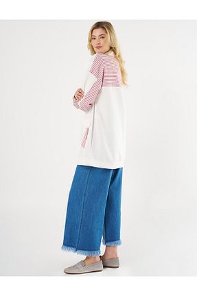 سوئیشرت حجاب نباتی زنانه بافتنی Kayra - کد 896217274