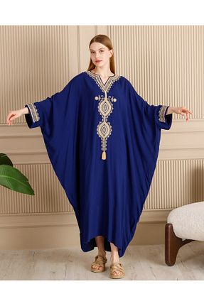 لباس سرمه ای زنانه بافتنی AYASOFYA OTANTIK - کد 896231380