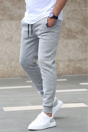 شلوار کرمگن طوسی مردانه اسلیم Madmext - کد 31359055