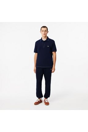 شلوار کرمگن سرمه ای مردانه رگولار Lacoste - کد 865234899