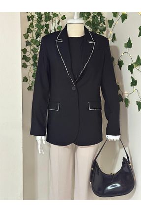 کت مشکی زنانه رگولار MACMODA - کد 896245173