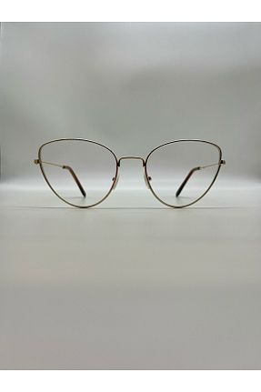 عینک محافظ نور آبی طلائی زنانه شیشه Castello - کد 456005603