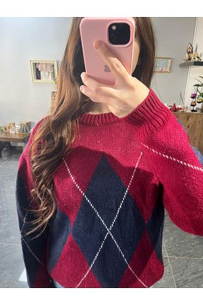 پلیور قرمز زنانه Baklava BRN Butik - کد 896251651