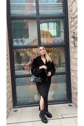 کیف دوشی مشکی زنانه چرم مصنوعی MODA - کد 896255326
