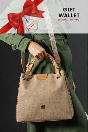 کیف دستی صورتی زنانه ابعاد بزرگ Just Polo - کد 896258118