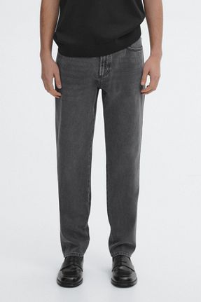 شلوار جین قرمز مردانه پاچه لوله تفنگی Massimo Dutti - کد 891531700