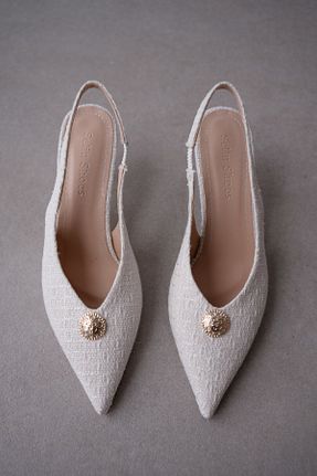 کفش مجلسی نباتی زنانه چرم مصنوعی selinshoes - کد 897464215