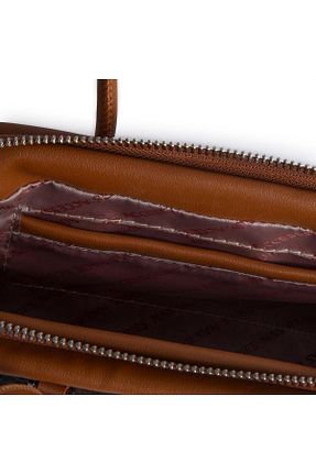 کیف دستی قهوه ای زنانه ابعاد کوچک Nas Bag - کد 897445005