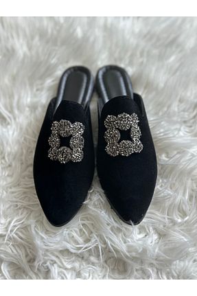 دمپائی مشکی زنانه نبوک GOFRE - کد 935875336