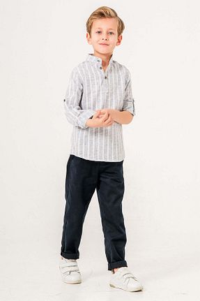 ست بالاتنه و پائین تنه مشکی بچه گانه بافتنی Gold Class Kidswear - کد 897488883