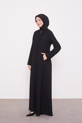 کلاه و ابایا مشکی زنانه پنبه ای Levidor - کد 896301523