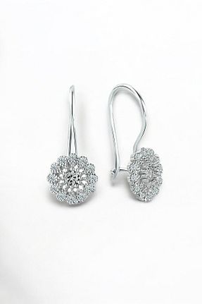 گوشواره نقره سفید مردانه 925 عیار jelux silver - کد 790188295