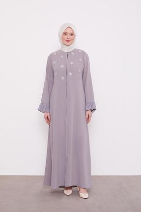 کلاه و ابایا طوسی زنانه بافتنی Levidor - کد 896304580