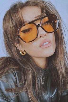 عینک آفتابی زرد زنانه UV400 REN EYEWEAR - کد 451557487