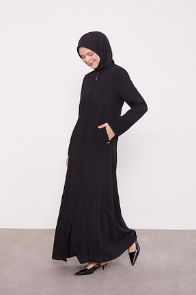 کلاه و ابایا مشکی زنانه بافتنی Levidor - کد 896302749
