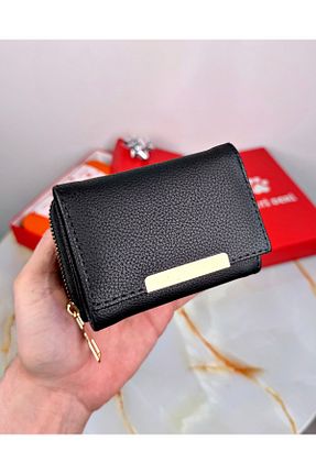 کیف پول مشکی زنانه ابعاد کوچک patideri - کد 896325982