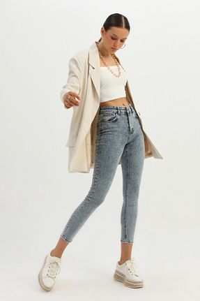 کت بژ زنانه Blazer Quzu - کد 50407360