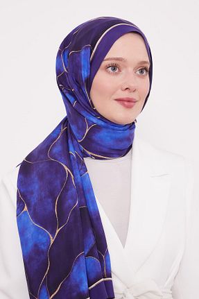 شال بنفش زنانه ویسکون Levidor - کد 896324027