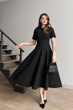لباس مجلسی و فارغ التحصیلی مشکی زنانه بافتنی Sorridi - کد 896323771