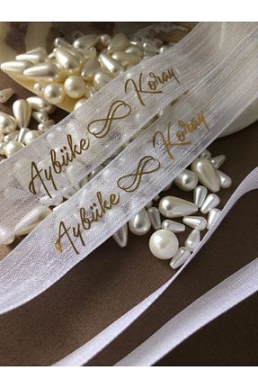 روبان سفید İsabella Accessories - کد 897491061