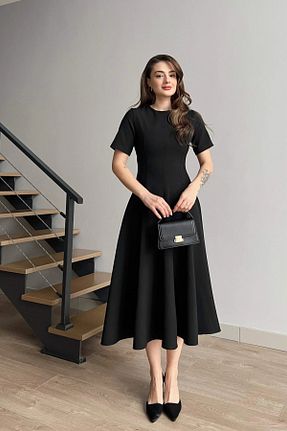 لباس مجلسی و فارغ التحصیلی مشکی زنانه بافتنی Sorridi - کد 896323771