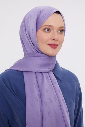 شال بنفش زنانه پلی استر Levidor - کد 896299610