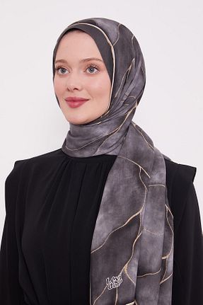 شال طوسی زنانه ویسکون Levidor - کد 896324001