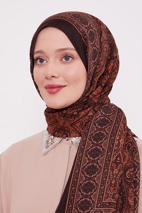 شال نارنجی زنانه ویسکون Levidor - کد 896324132