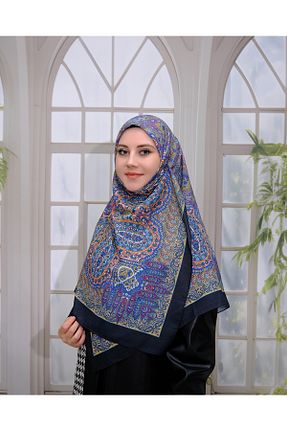 روسری رنگی پنبه ای ZENİPEK - کد 896326710